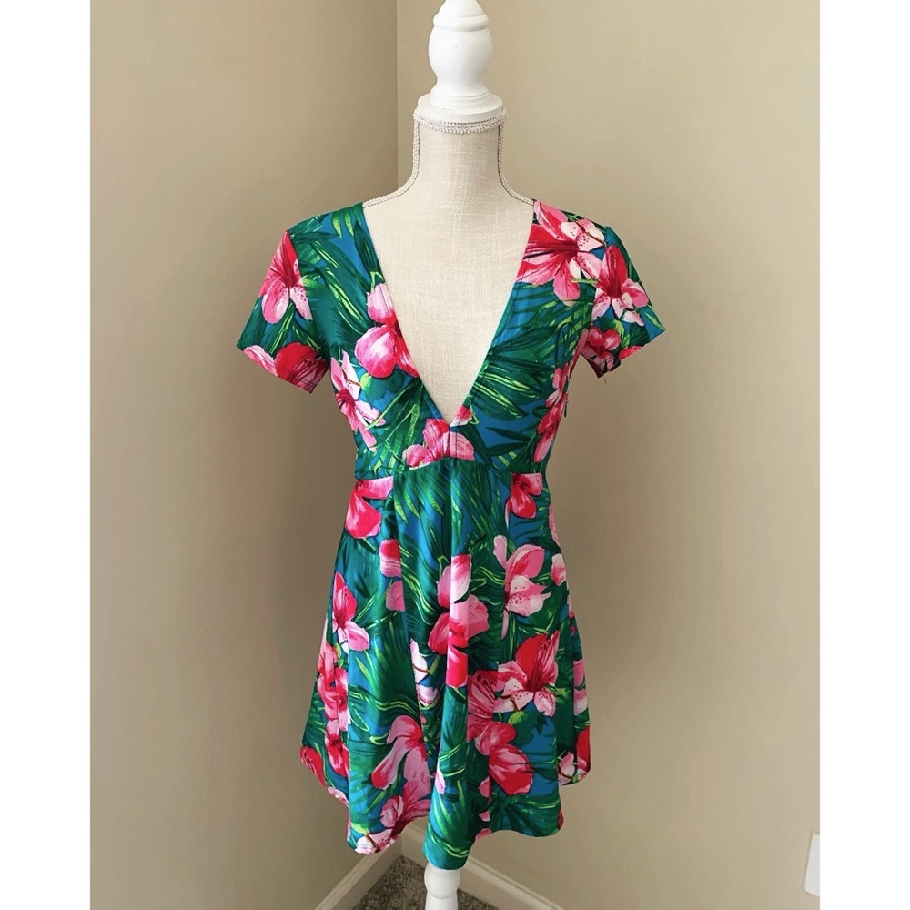 Show Me Your Mumu Floral Ibiza Mini Dress